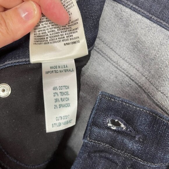 Citizens of Humanity COH denim jeans bootcut dark wash blue size 27 - Picture 7 of 10